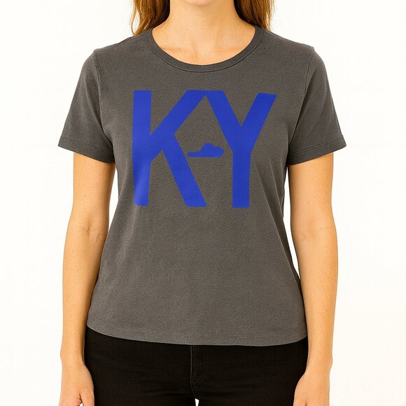 No Boundaries KY Kentucky Gray Graphic Tee – Women’s XL - Picture 1 of 5